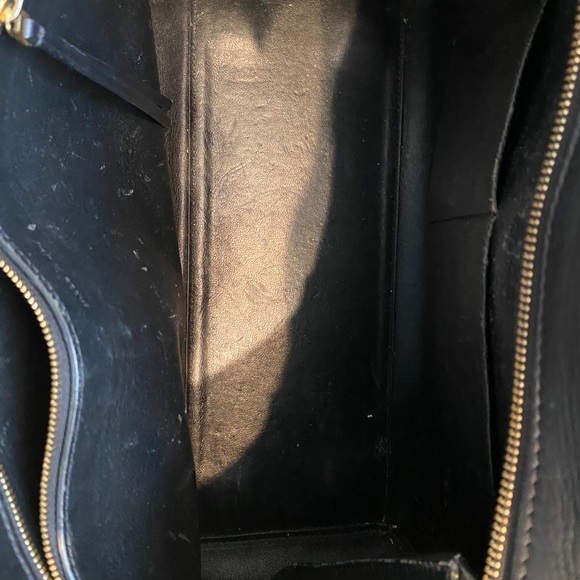 CELINE Navy and Black Tote - Picture 8 of 11